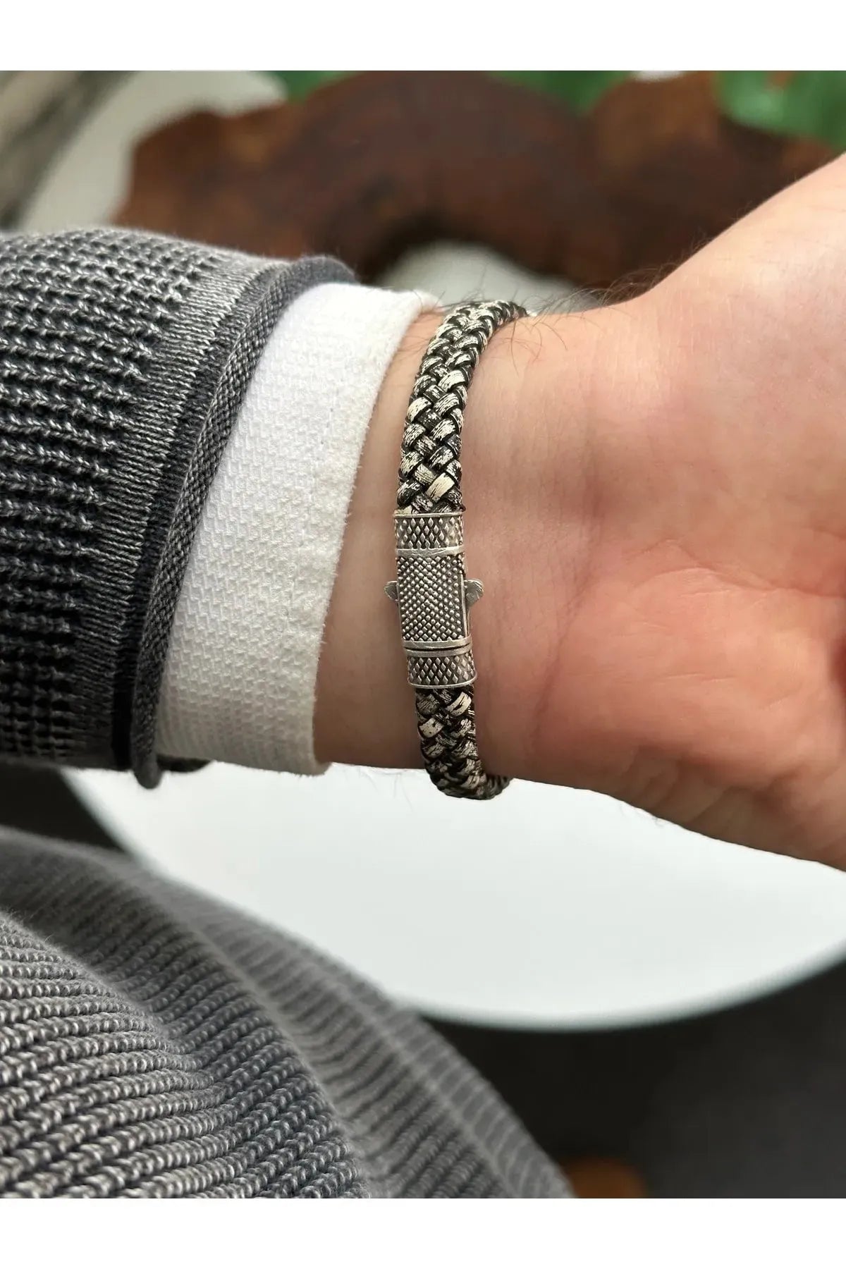 Stainless Steel Bracelet Metallic