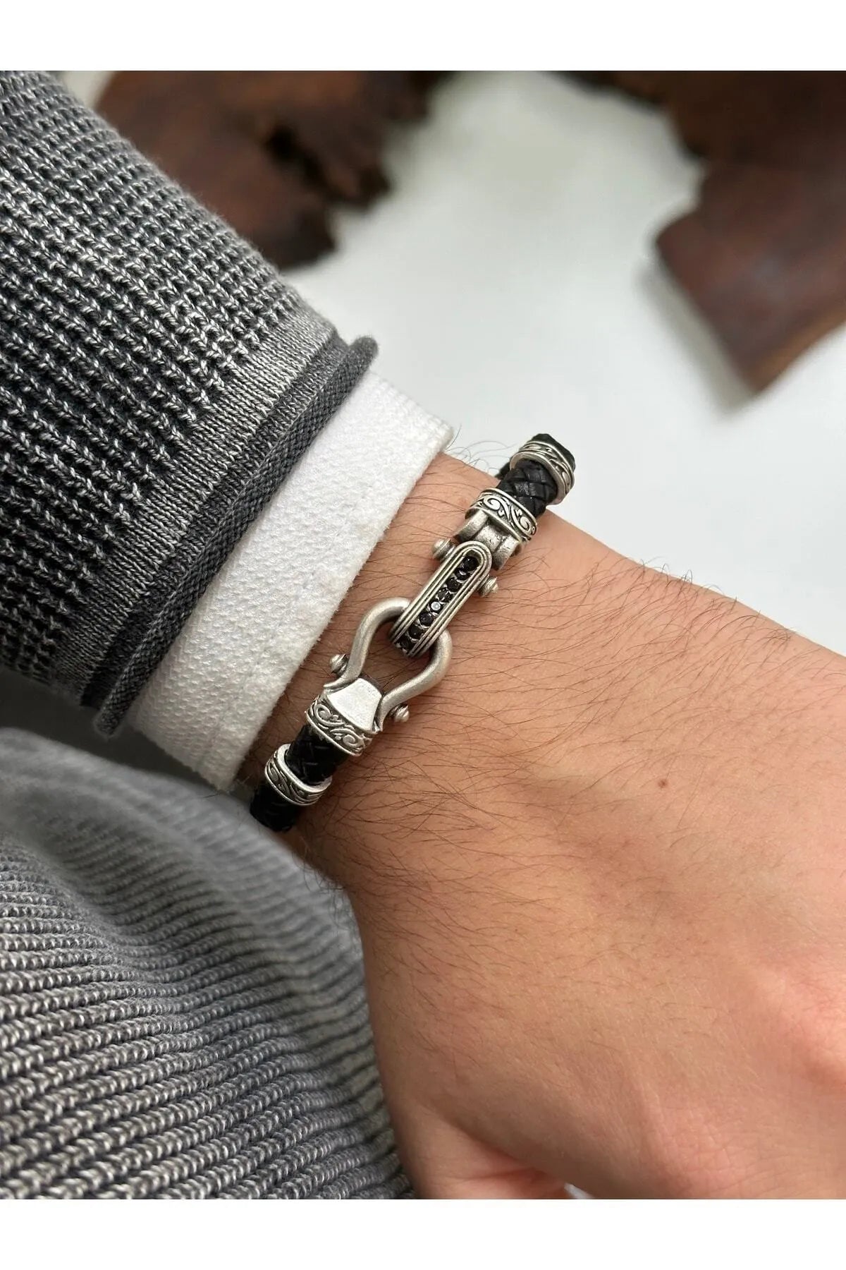 Stainless Steel Bracelet Black
