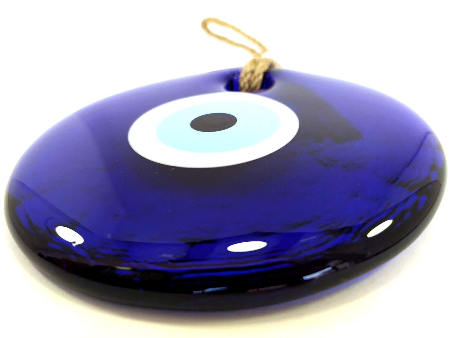Evil Eye Glass Wall Hanging Decoration 5.5" inches