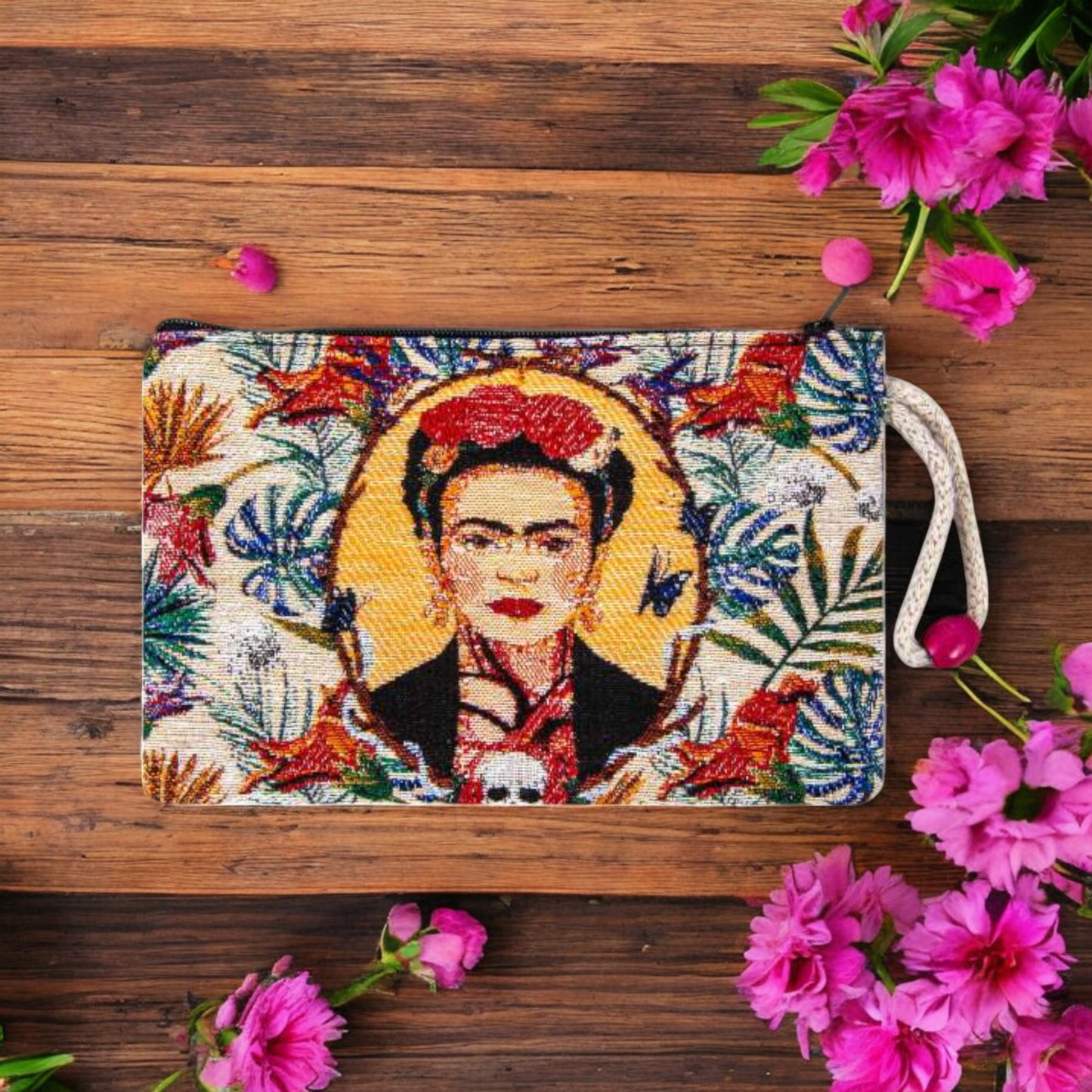 Authentic Tapestry Frida Pattern Wallet