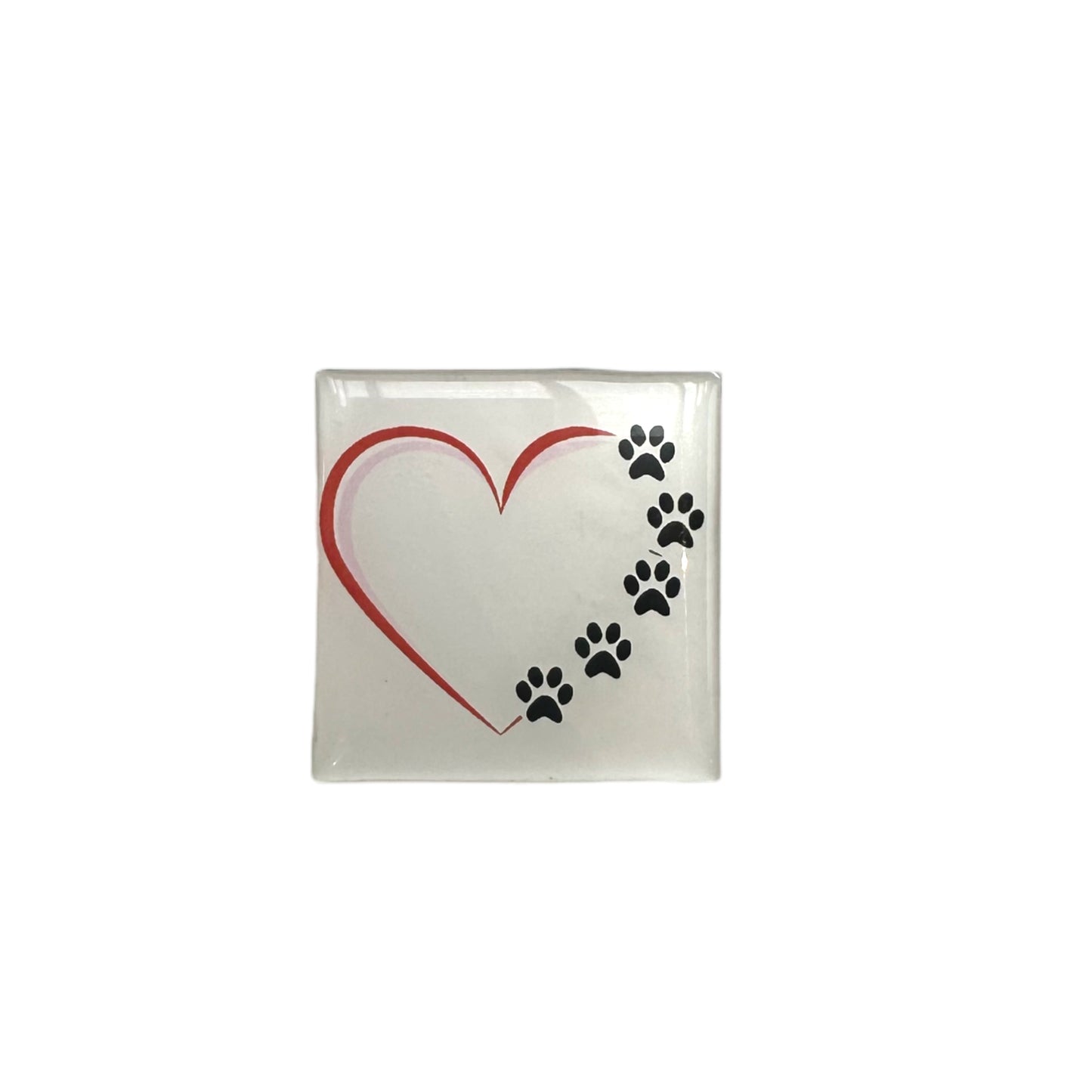 Dog Glass Magnet