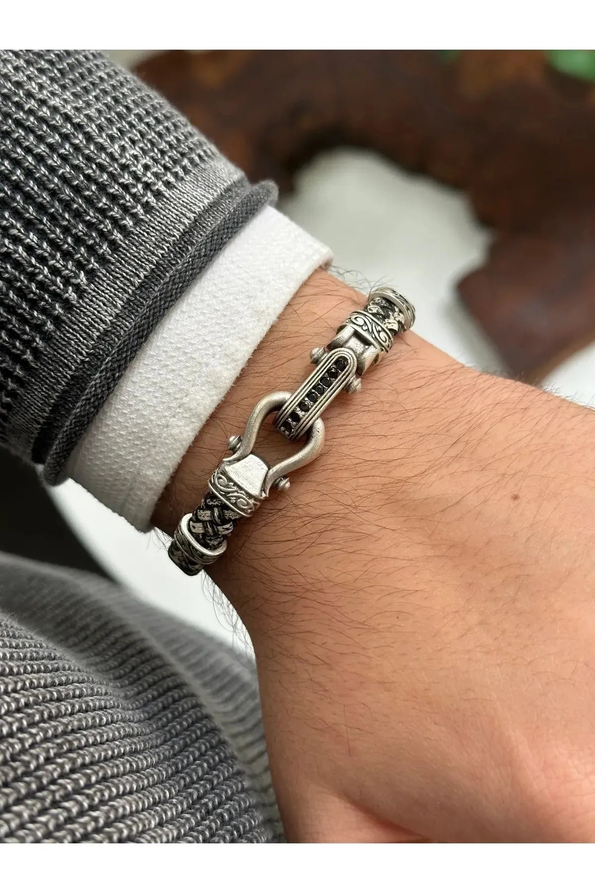 Stainless Steel Bracelet Metallic