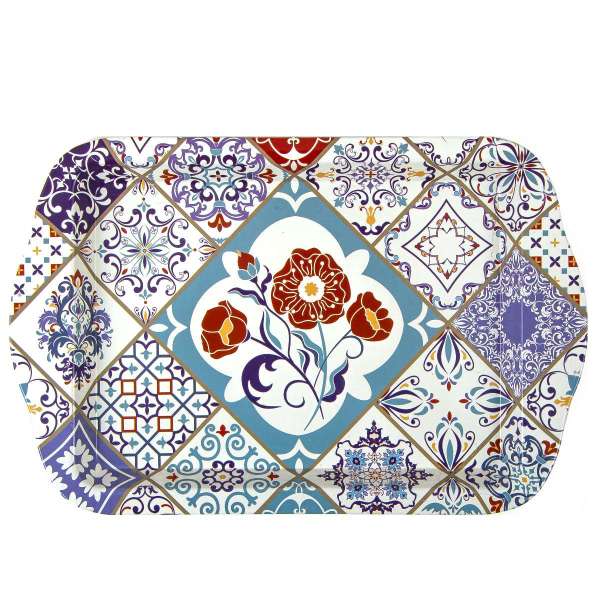 Metal Tray Oriental