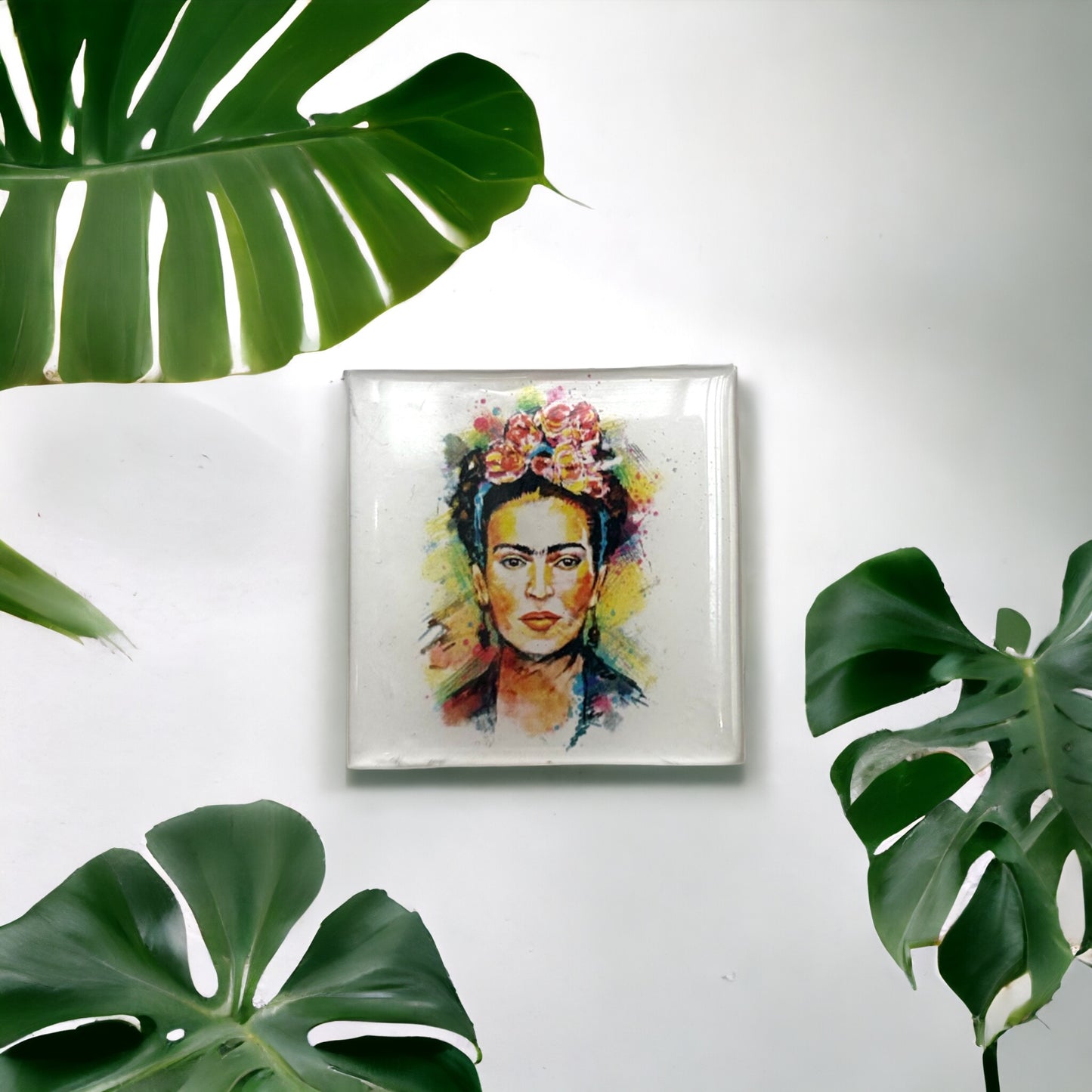 Frida Glass Magnet