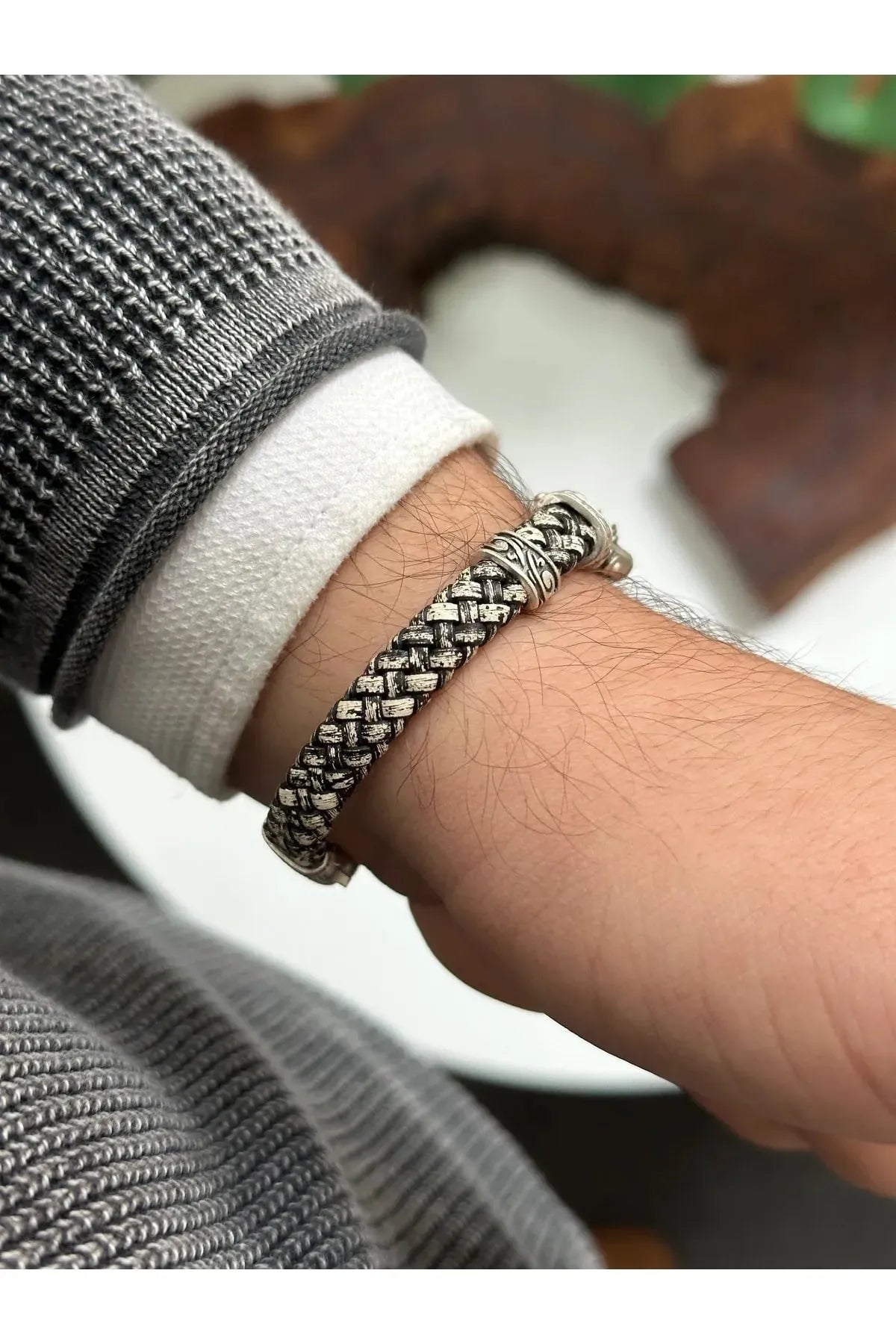 Stainless Steel Bracelet Metallic