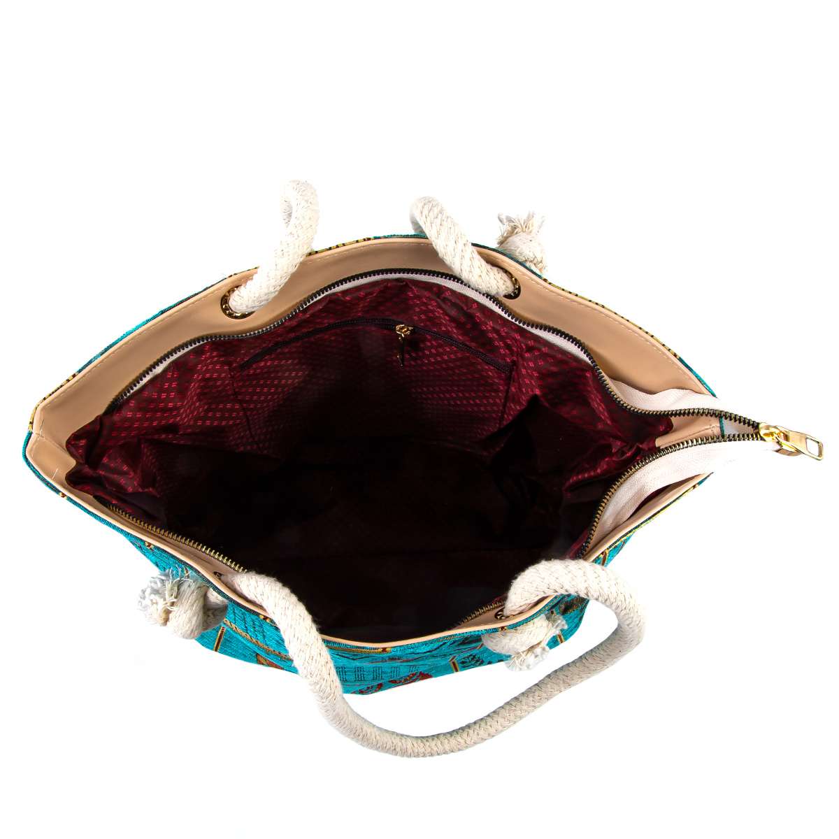 Greek Style Vintage Shoulder Bag Blue