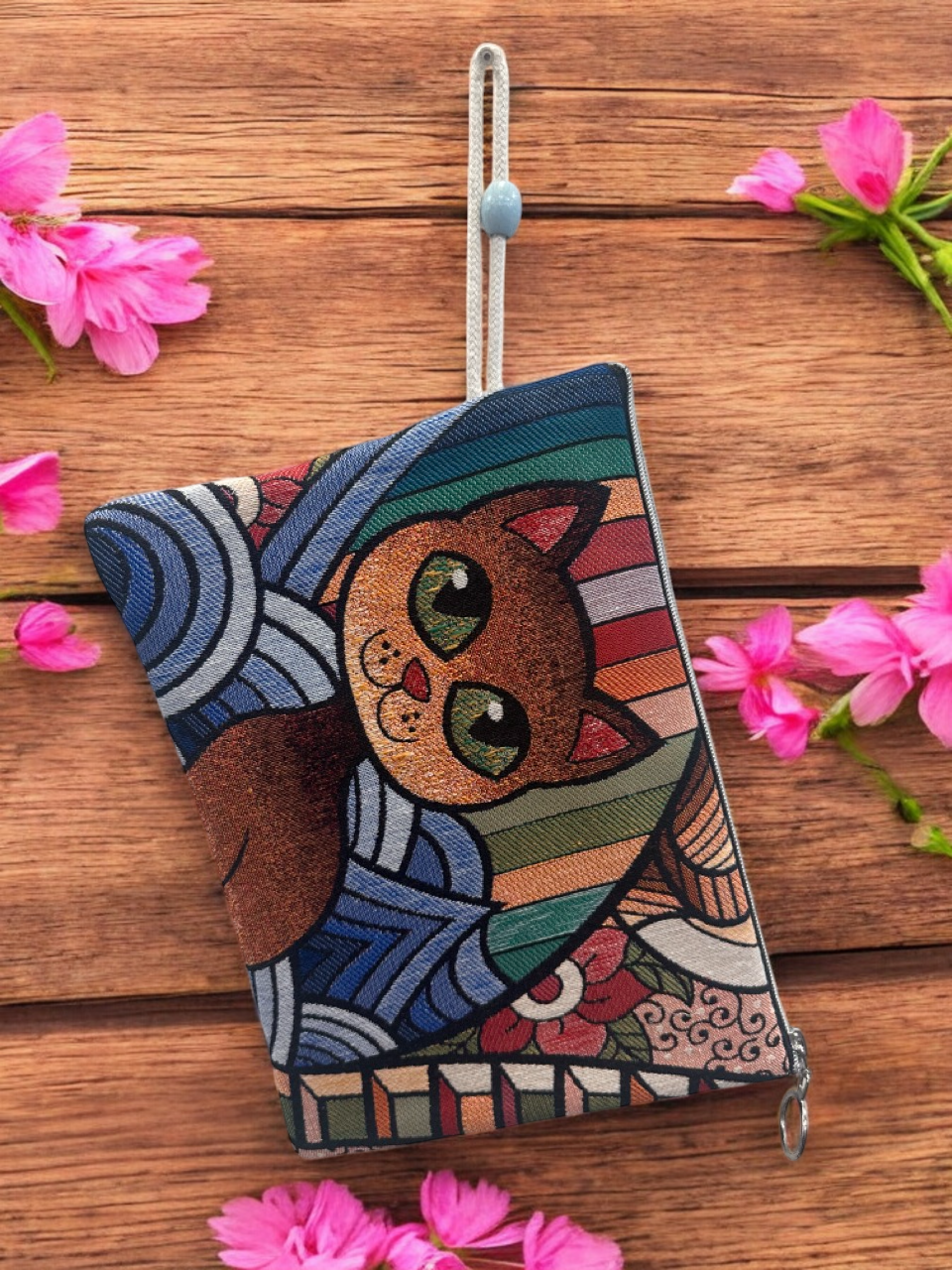 Authentic Tapestry Ethnic Style Bag Cat