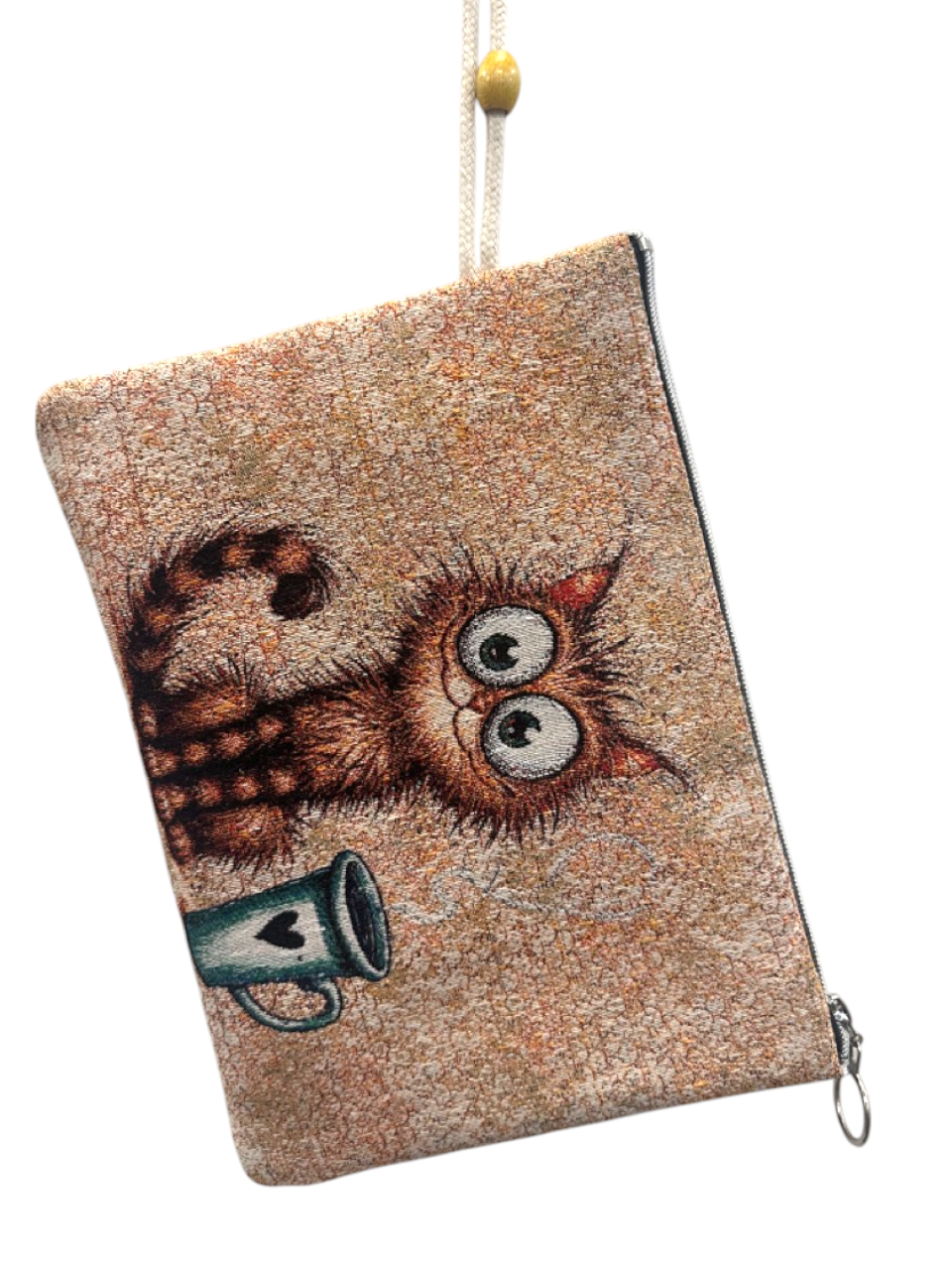 Authentic Tapestry Ethnic Style Bag Cat