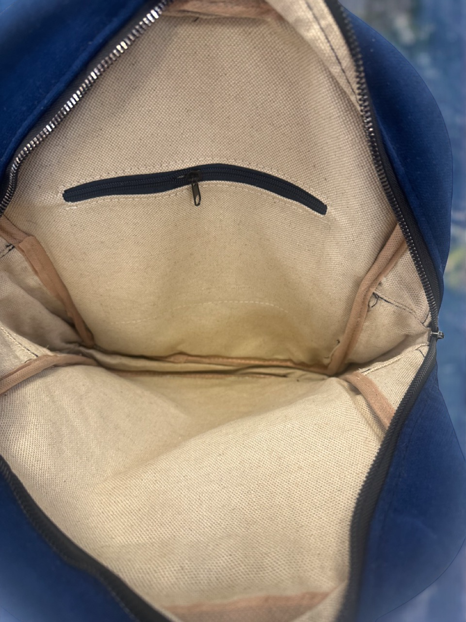 Vintage Tapestry Backpack Evil Eye Pattern