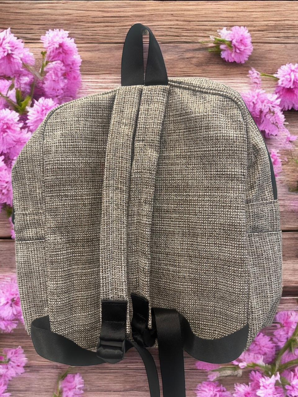 Vintage Tapestry Backpack Cat Pattern