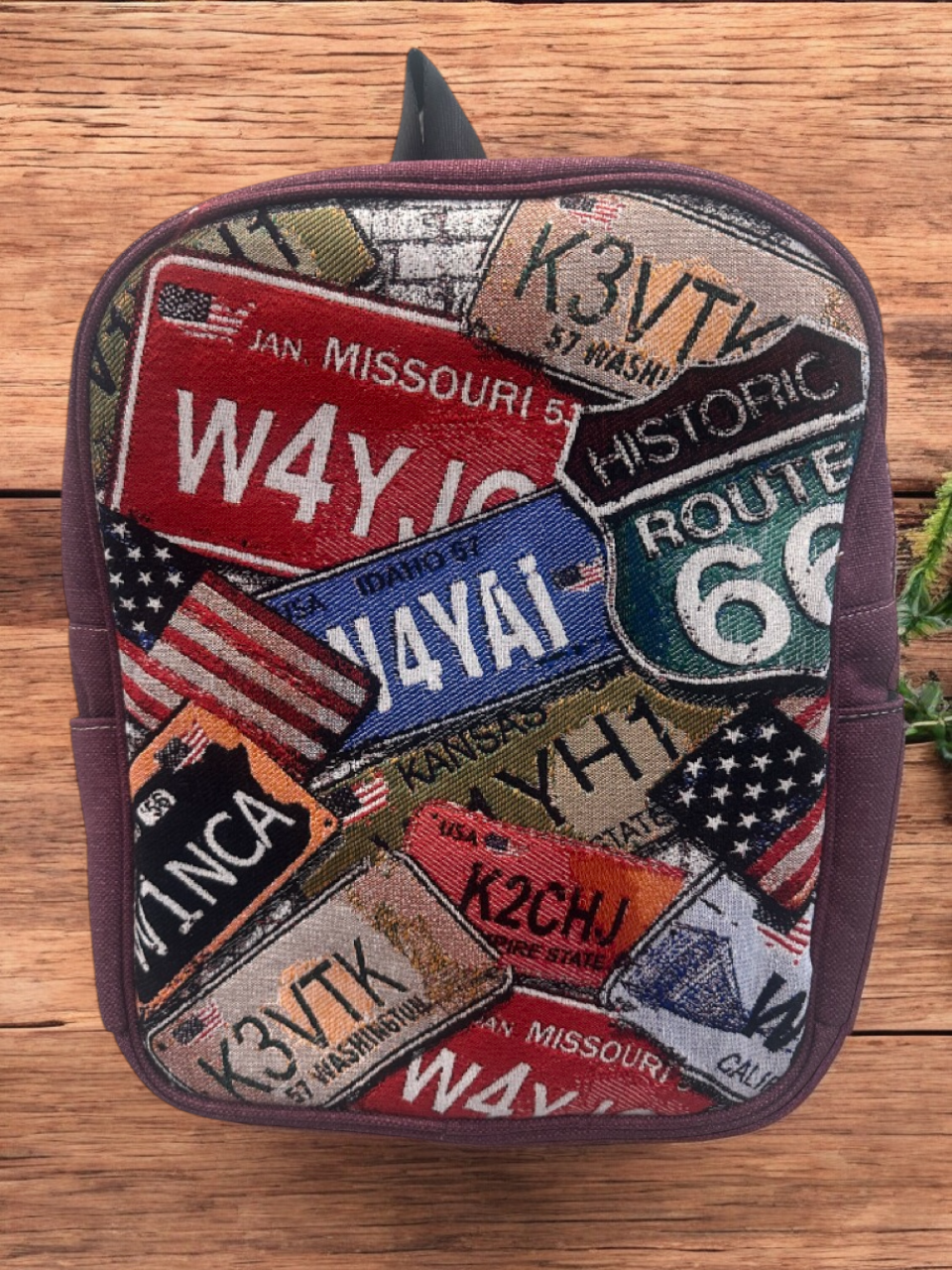 Vintage Tapestry Backpack