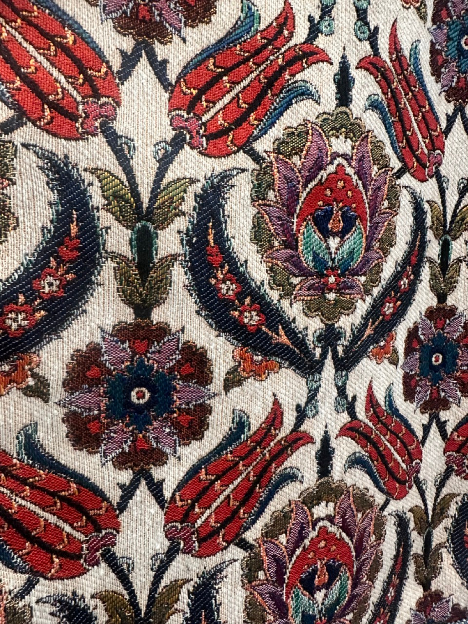 Vintage Tapestry Backpack Authentic Pattern