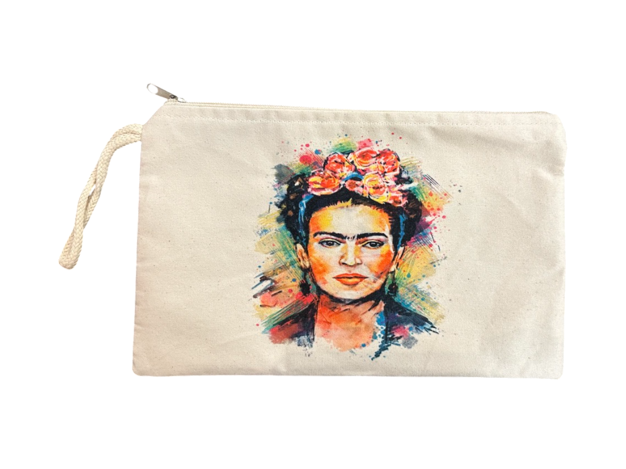 Frida Printed Canvas Wallets