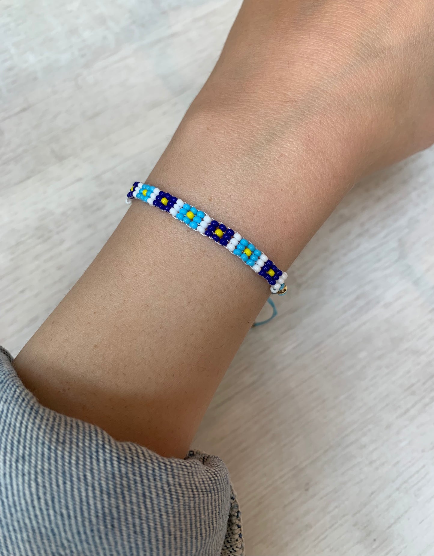 Miyuki Colorful Beaded Adjustable Bracelet