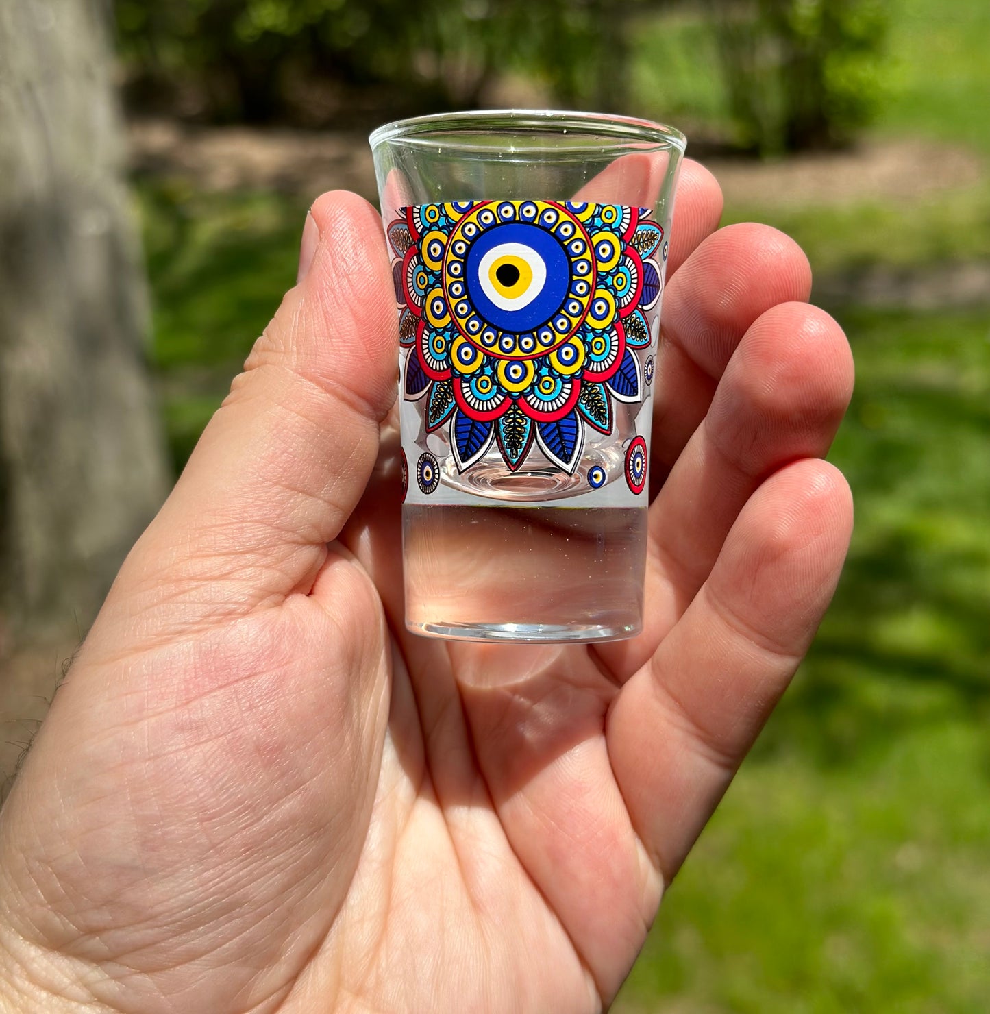 Evil Eye Shot Glasses 2 Pieces