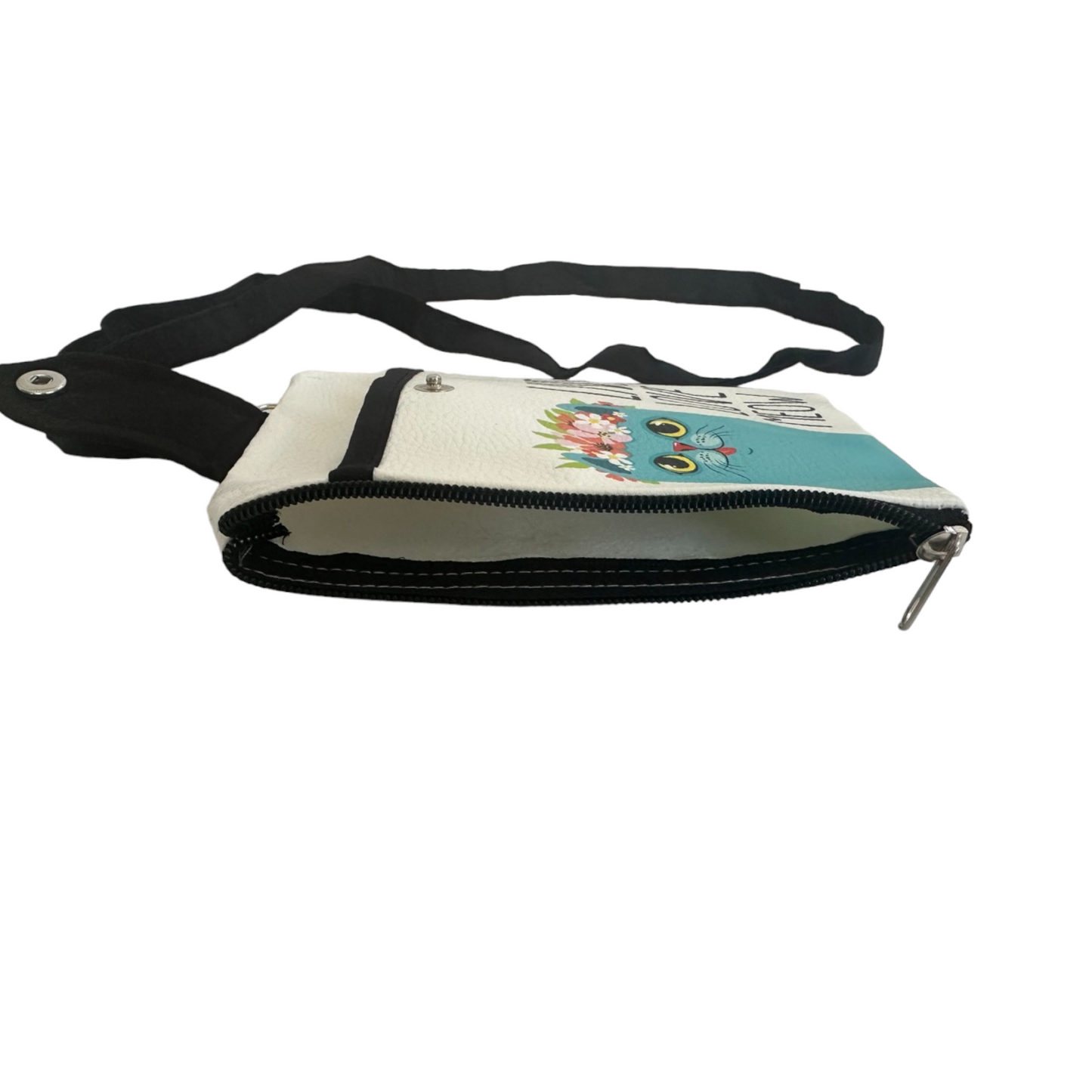 Travel Neck Wallet Passport Holder Cat