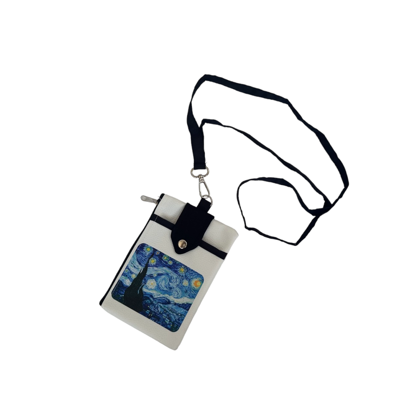 Travel Neck Wallet Passport Holder Starry Night