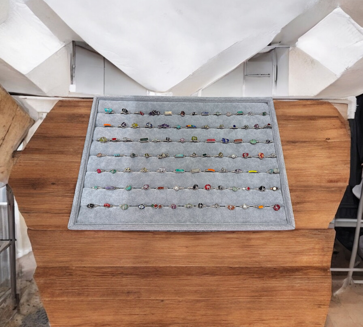 Wholesale Adjustable Zamak Rings- Mix Design