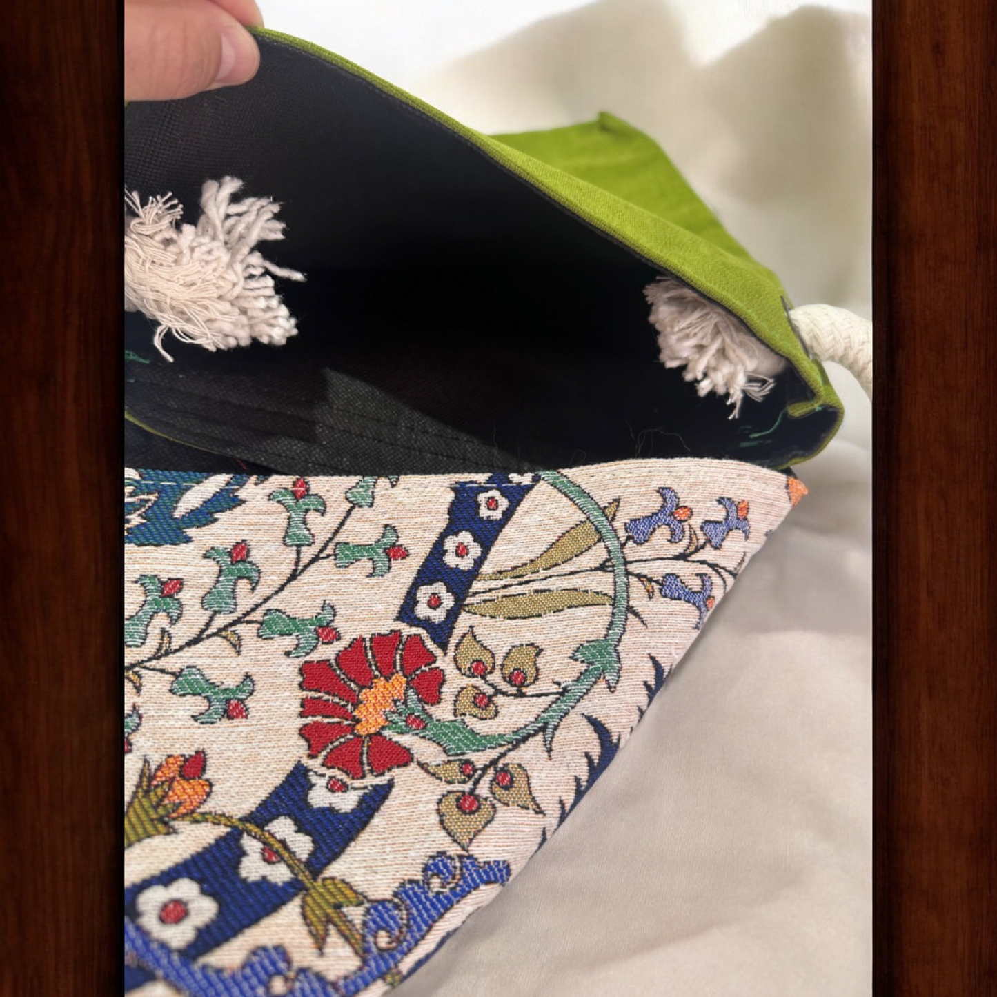 Vintage Tapestry Laptop Bag