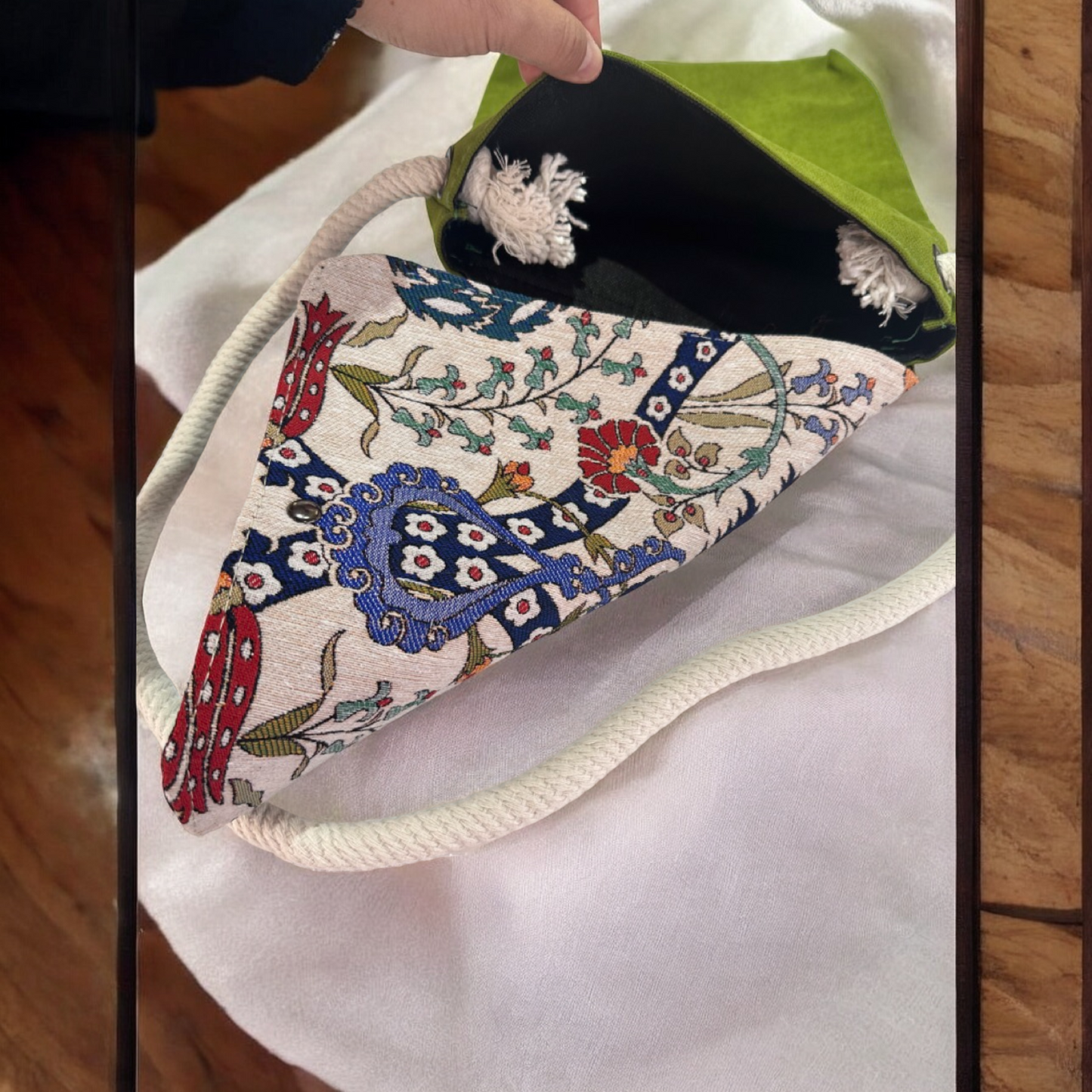 Vintage Tapestry Laptop Bag