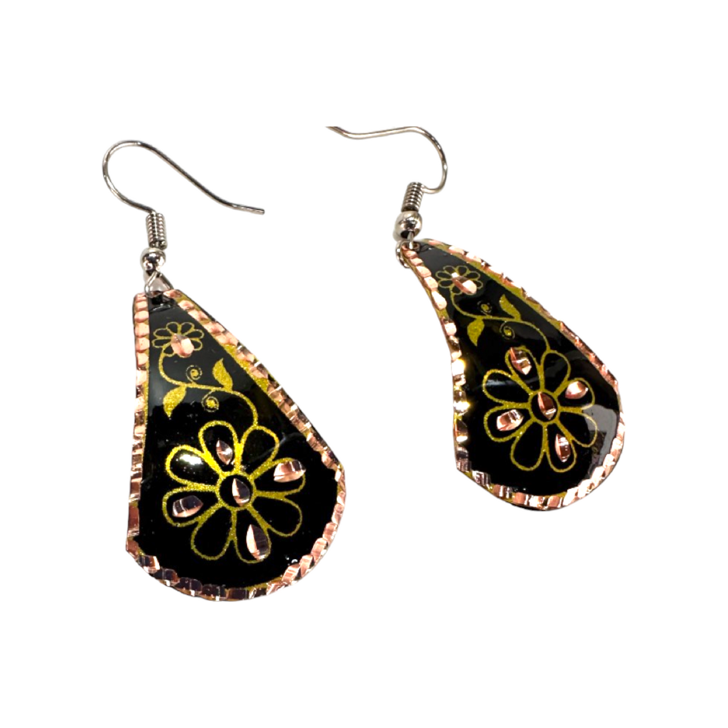 Handmade Elegant Copper Earrings