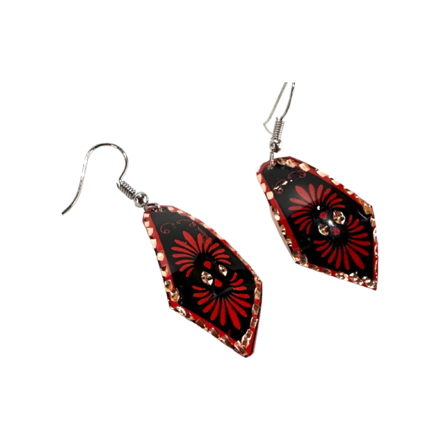 Handmade Elegant Copper Earrings