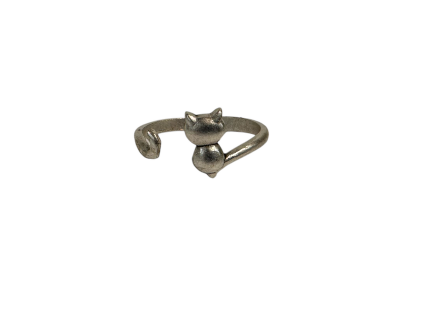 Zircon Unisex Adjustable Ring Cat