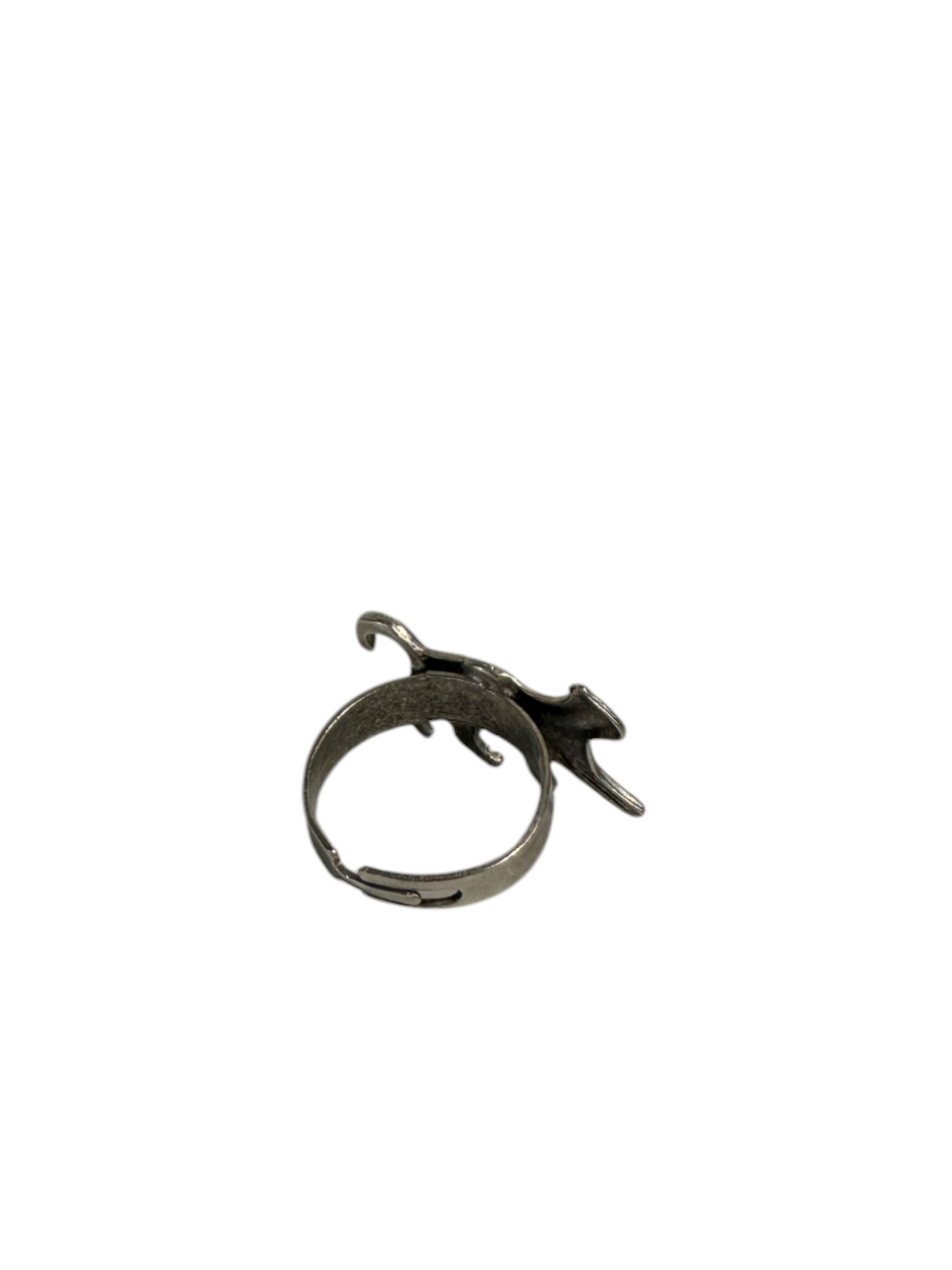 Zircon Unisex Adjustable Ring Cat