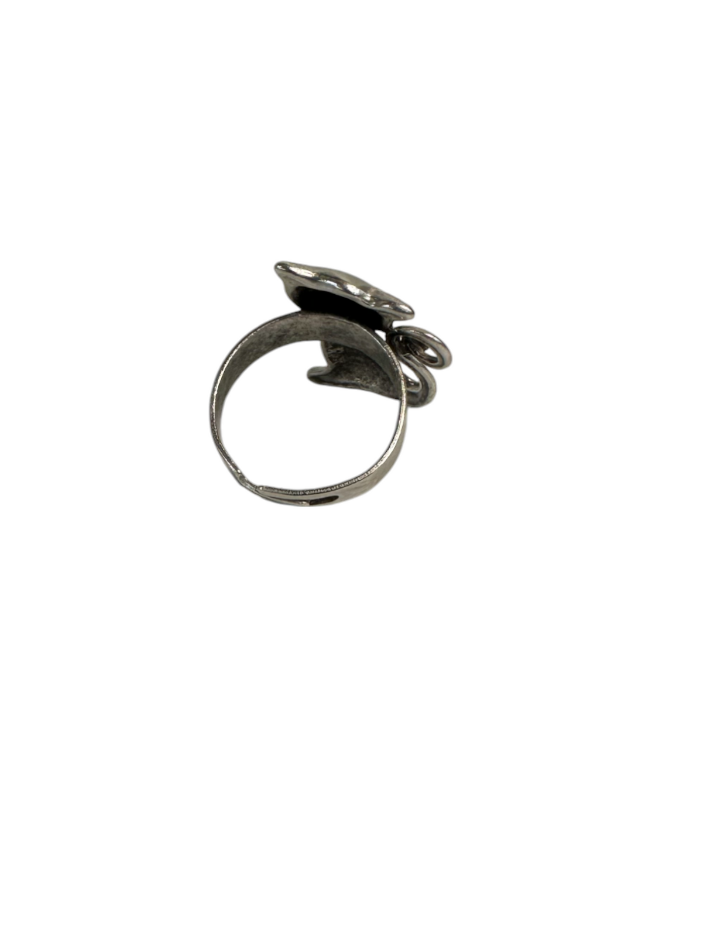 Zircon Unisex Adjustable Ring Cat