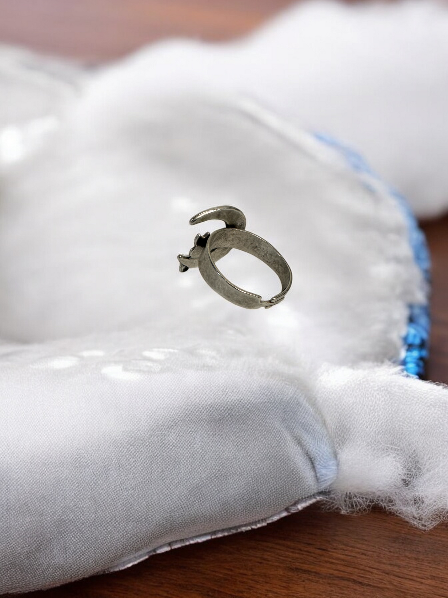 Zircon Unisex Adjustable Ring Snake