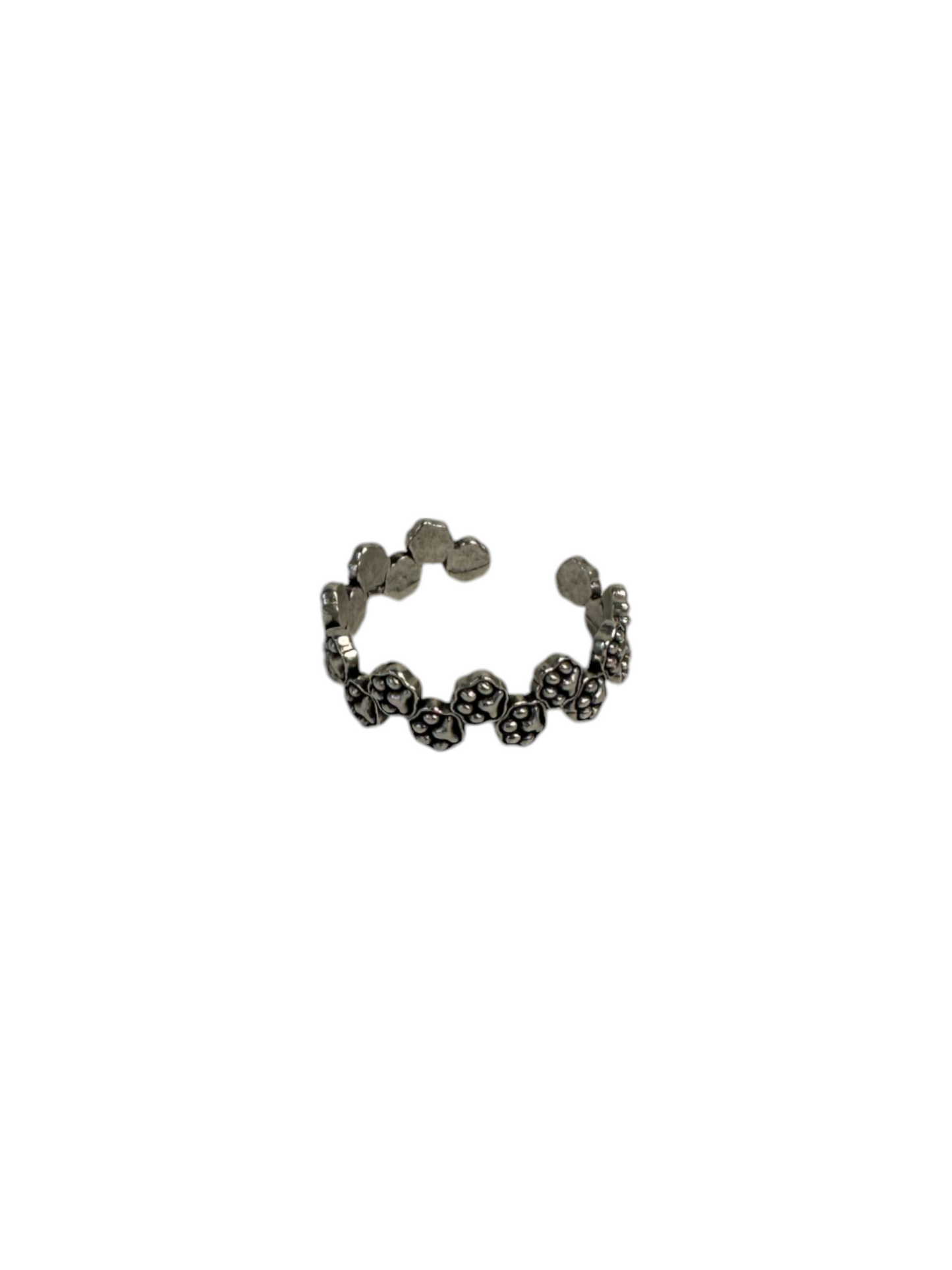 Zircon Unisex Adjustable Ring Dog