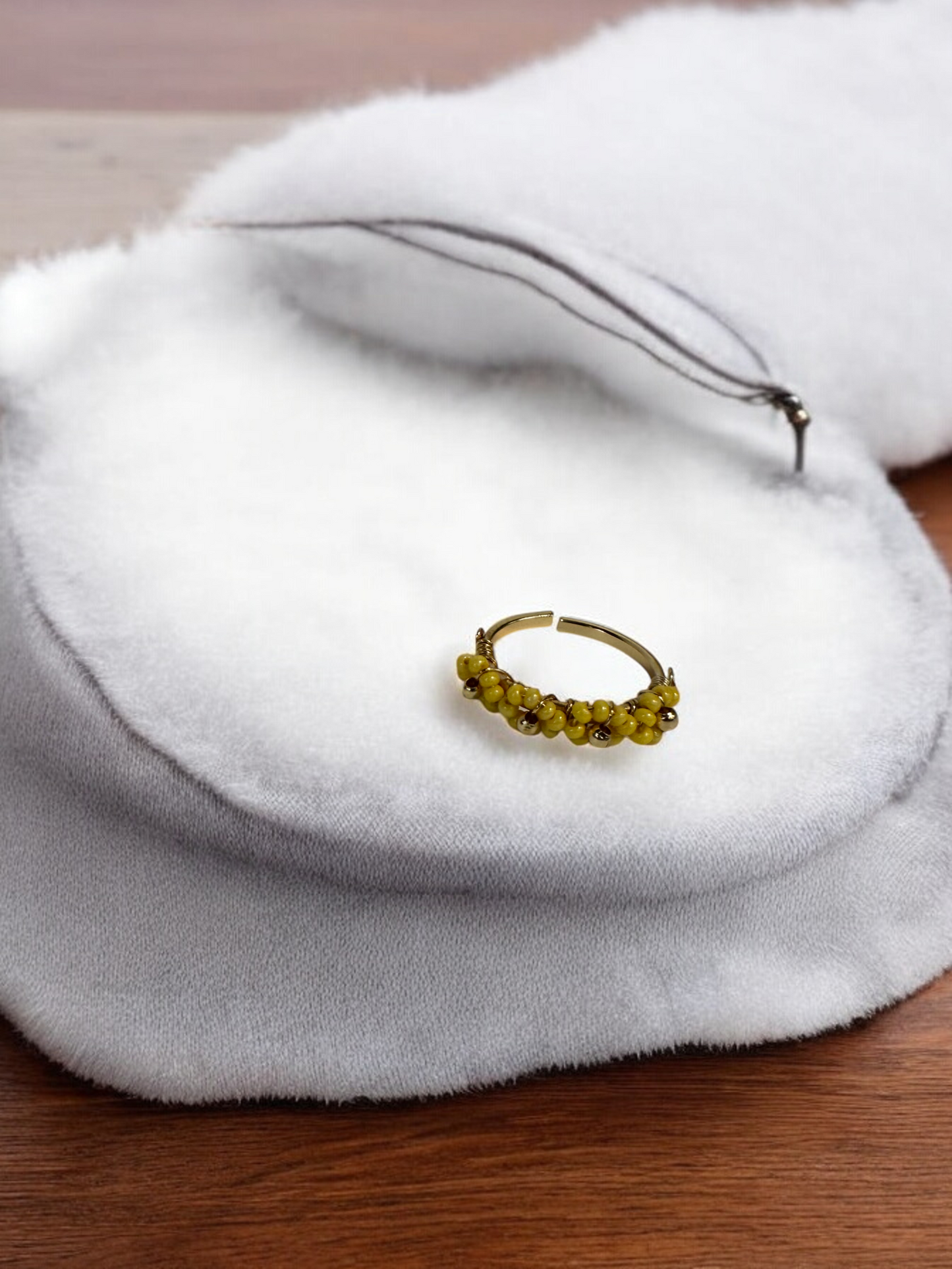 Wholesale Adjustable Zircon Rings- Flower-Mix Color