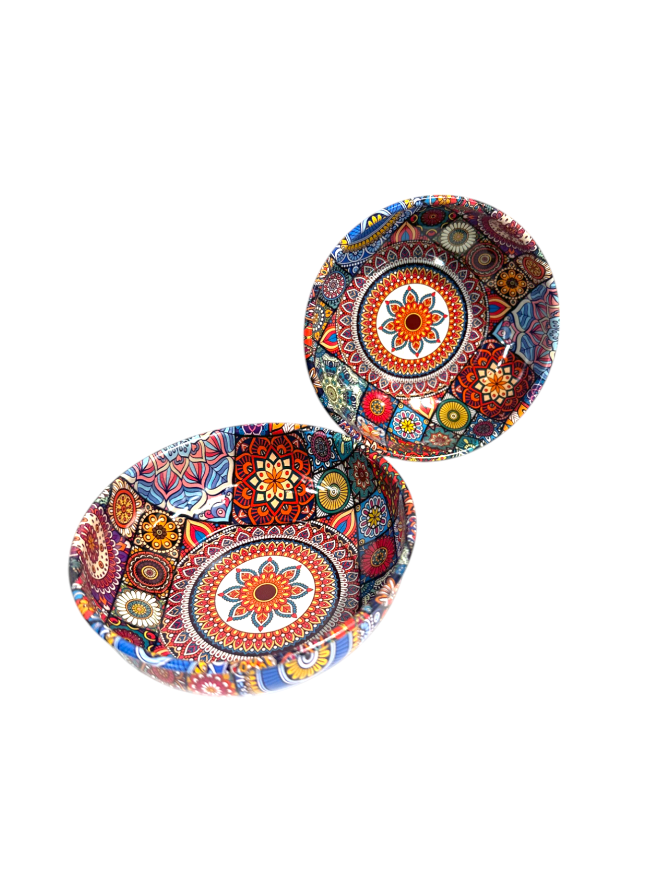 Metal Bowl Traditional Pattern Small
