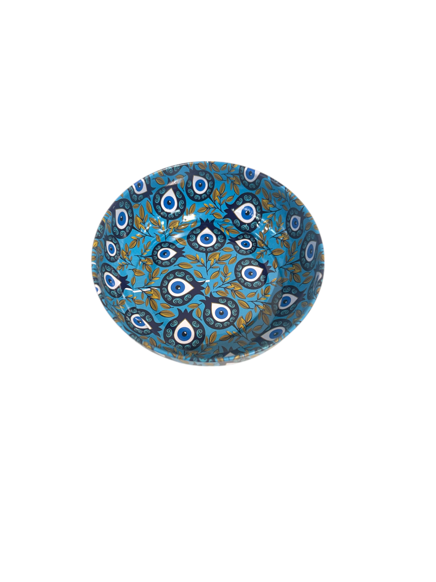 Metal Bowl Traditional Pattern Large