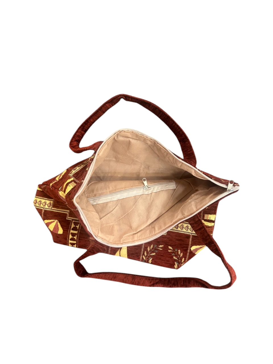 Greek Style Vintage Shoulder Bag Brown