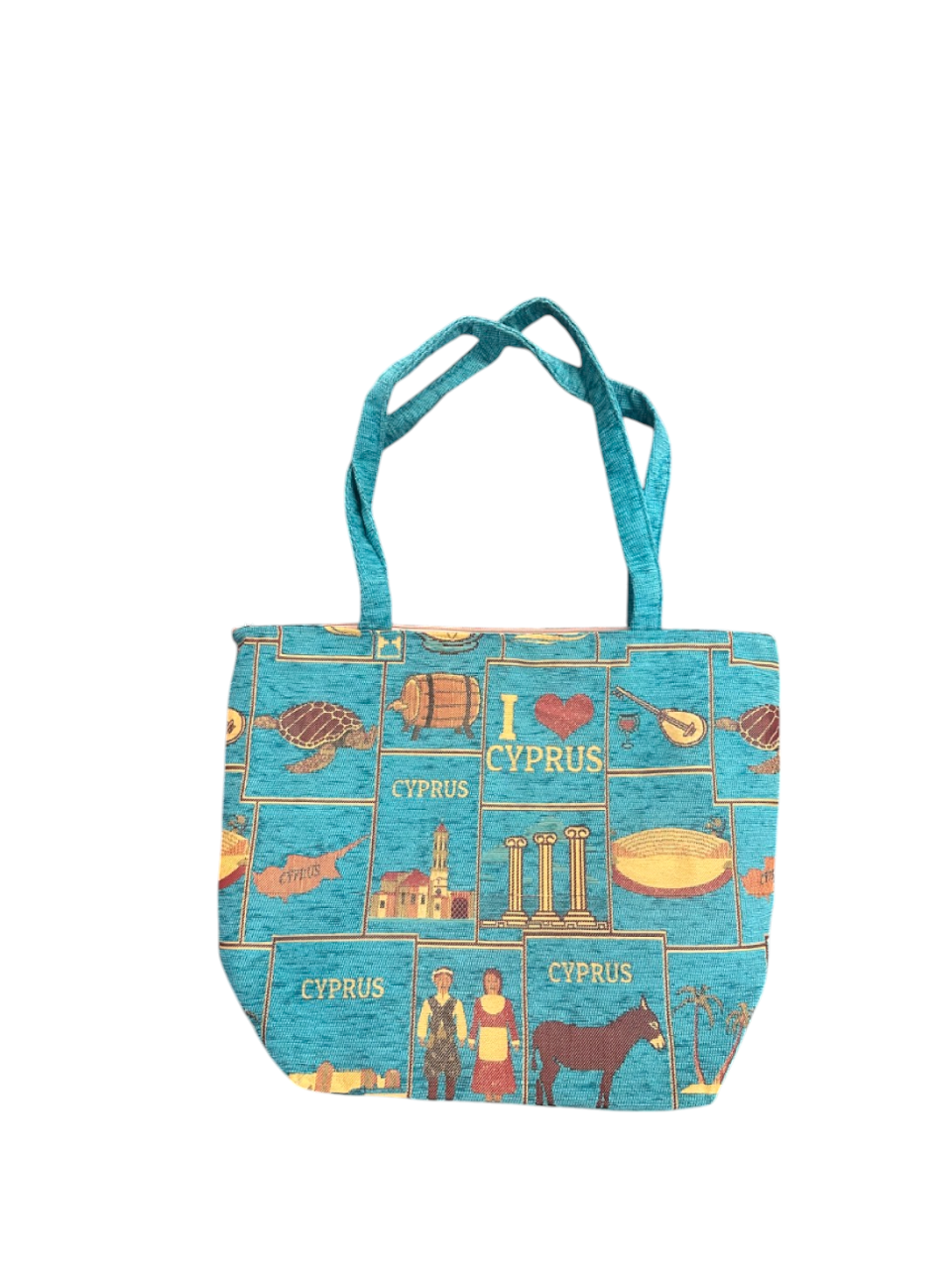 Greek Style Vintage Shoulder Bag Blue
