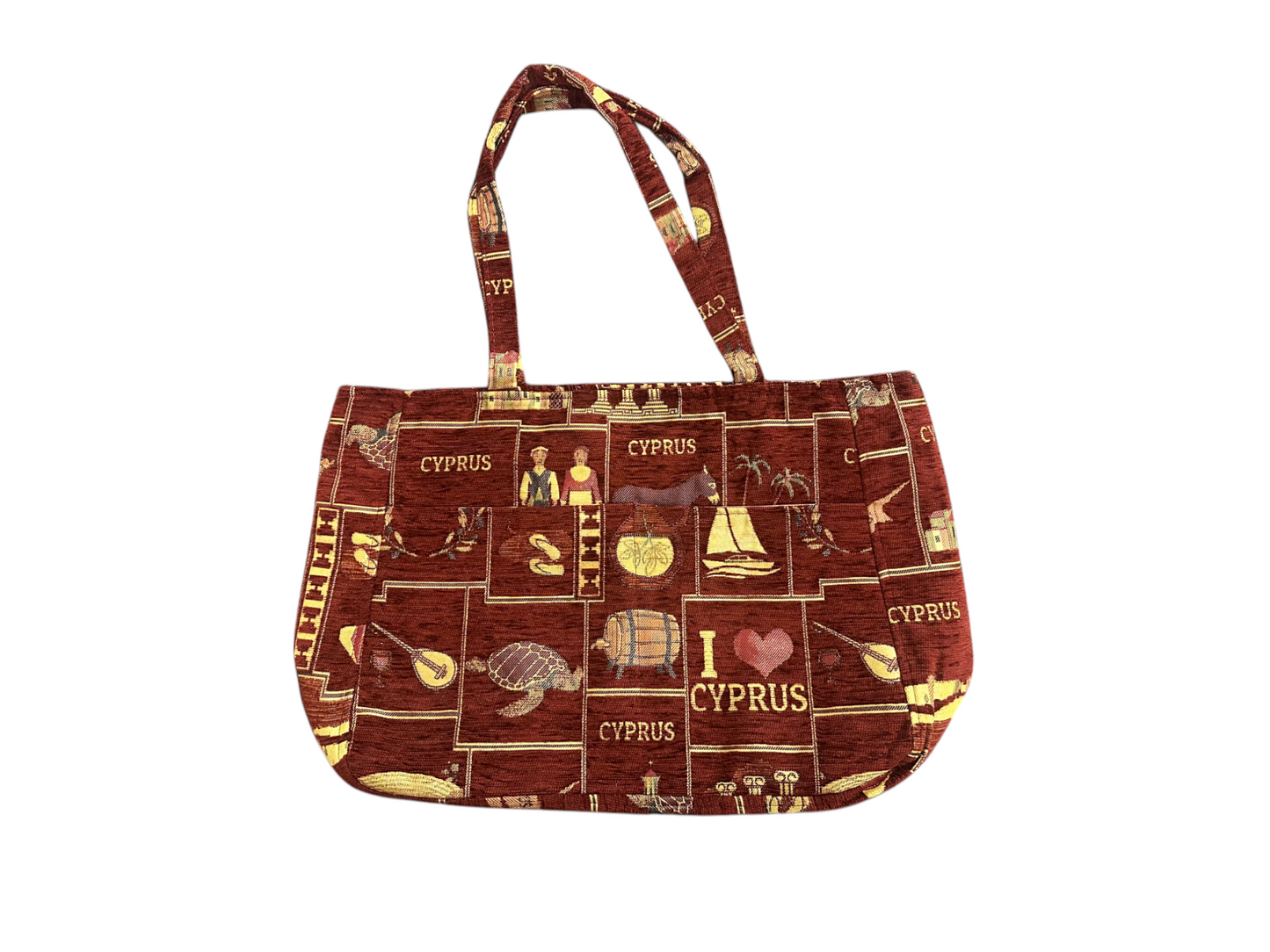 Double Pocketed Turkish Beach Bag