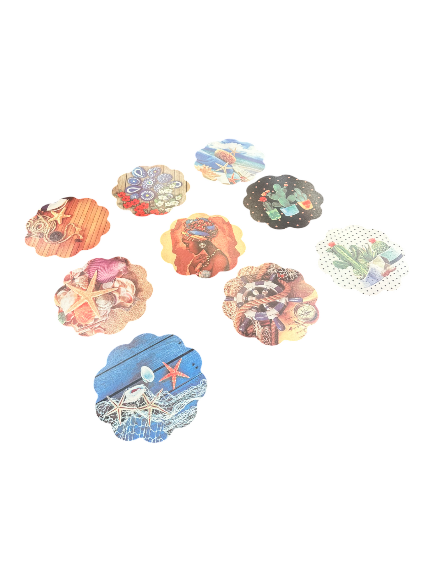 Trivets Mix Design 10 Pieces