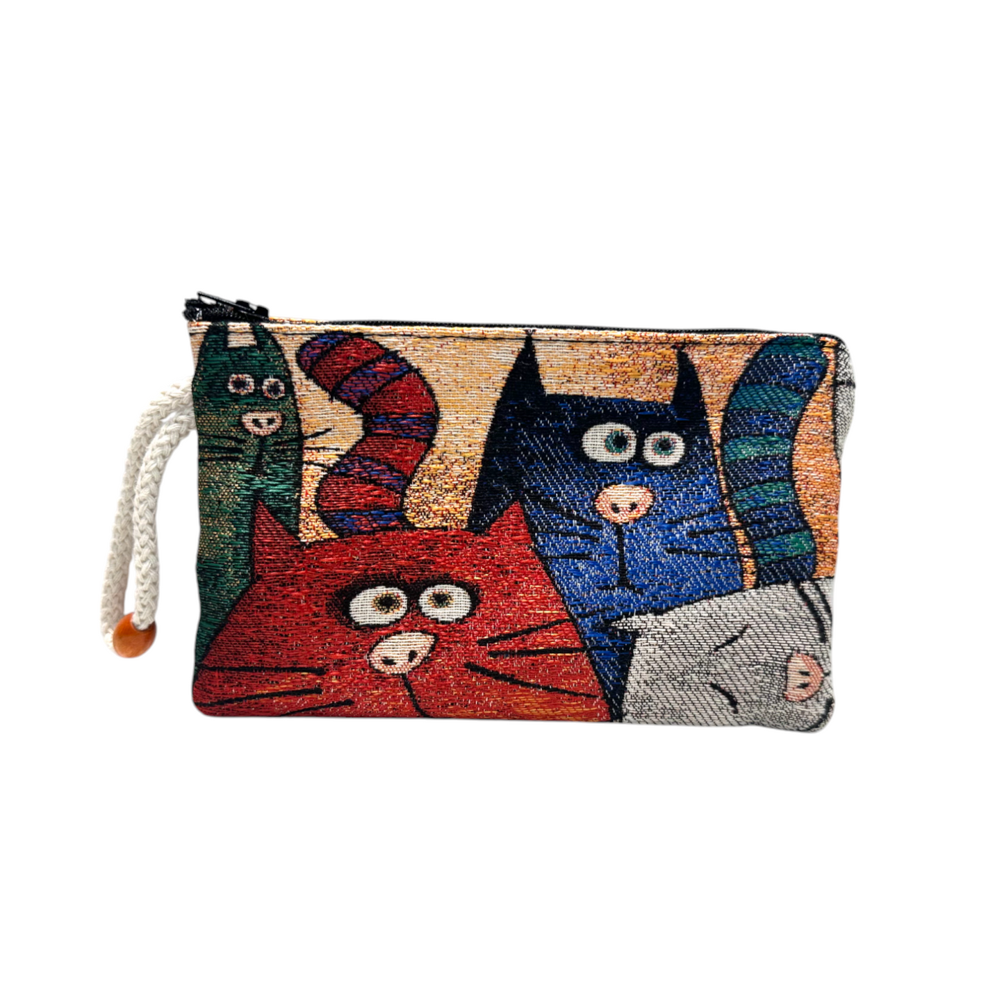 Authentic Tapestry Cats Pattern Wallet