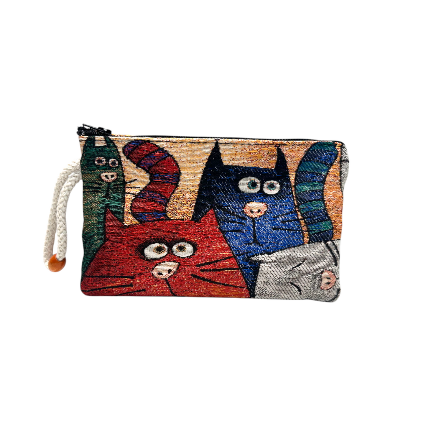 Authentic Tapestry Cats Pattern Wallet