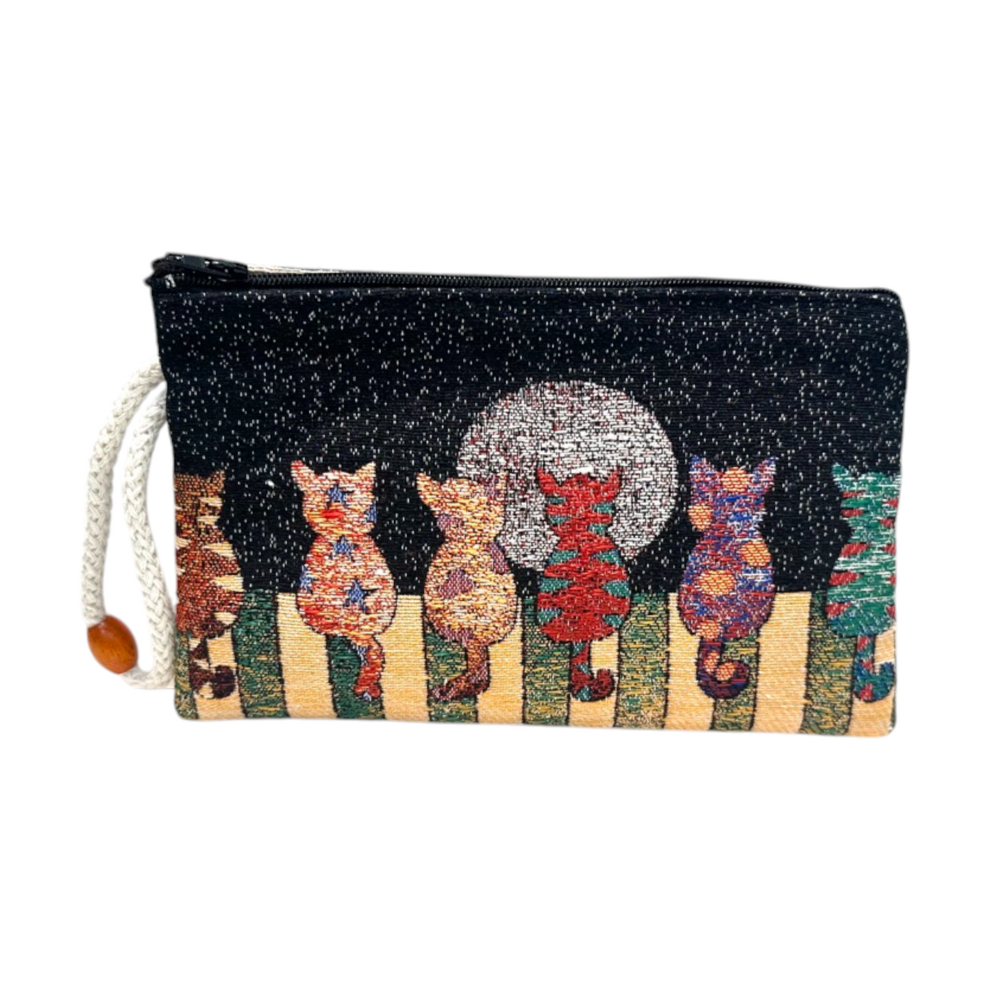Authentic Tapestry Cats Pattern Wallet