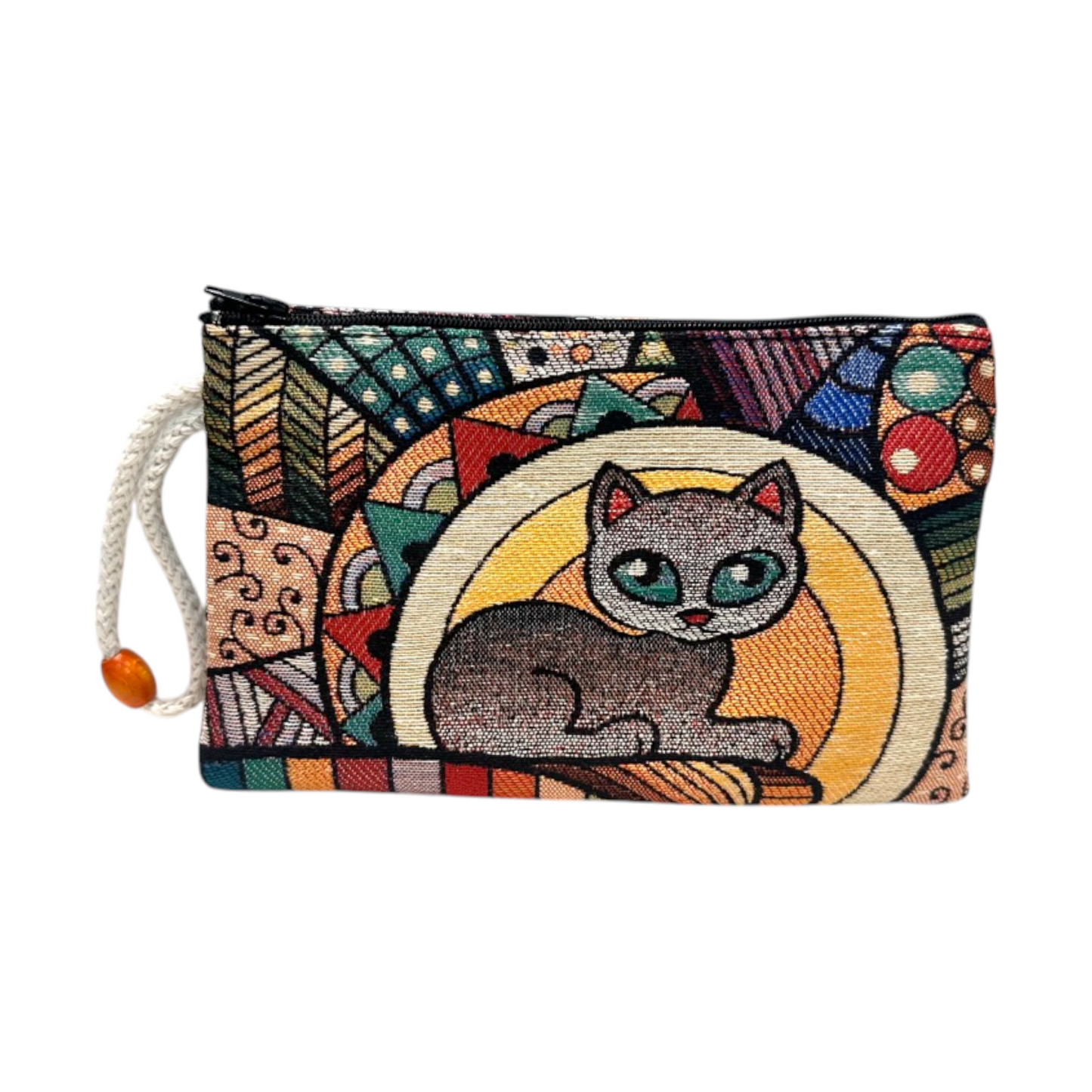 Authentic Tapestry Cat Pattern Wallet