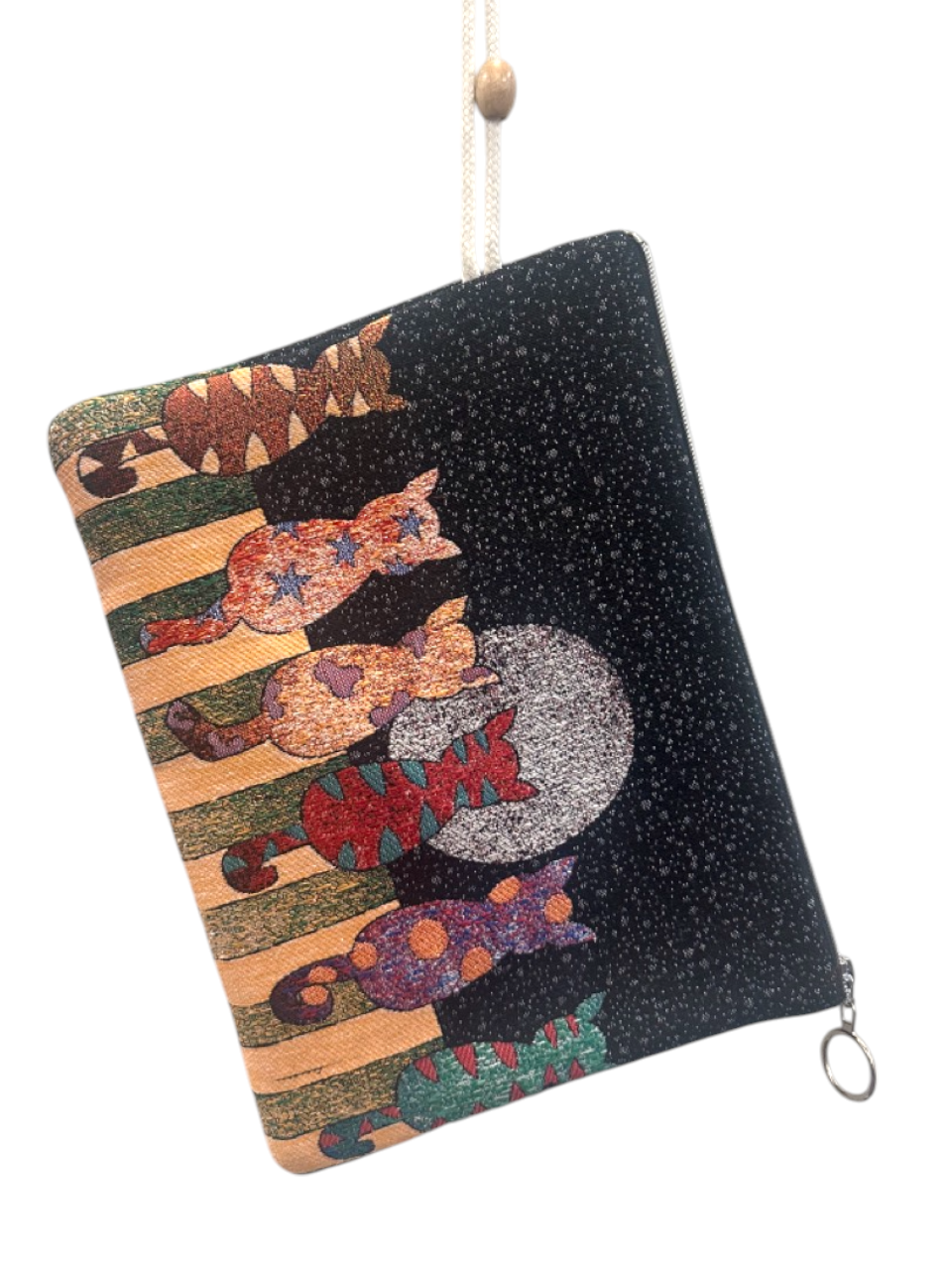 Authentic Tapestry Ethnic Style Bag Cats
