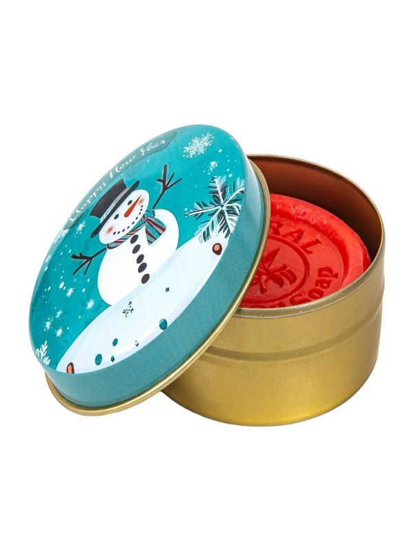 Metal Box Soap New Year