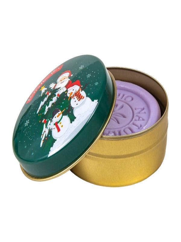 Metal Box Soap New Year