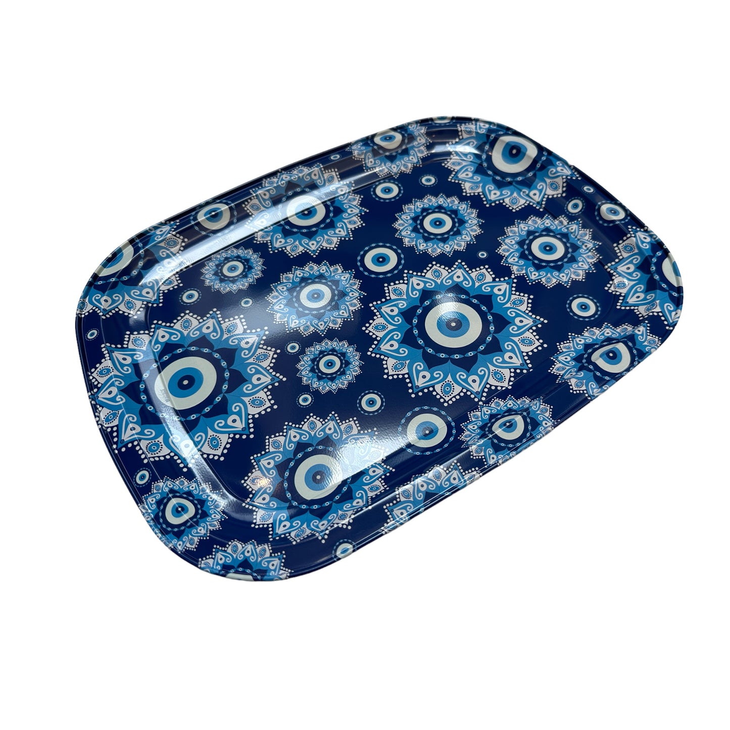 Metal Tray Evil Eye