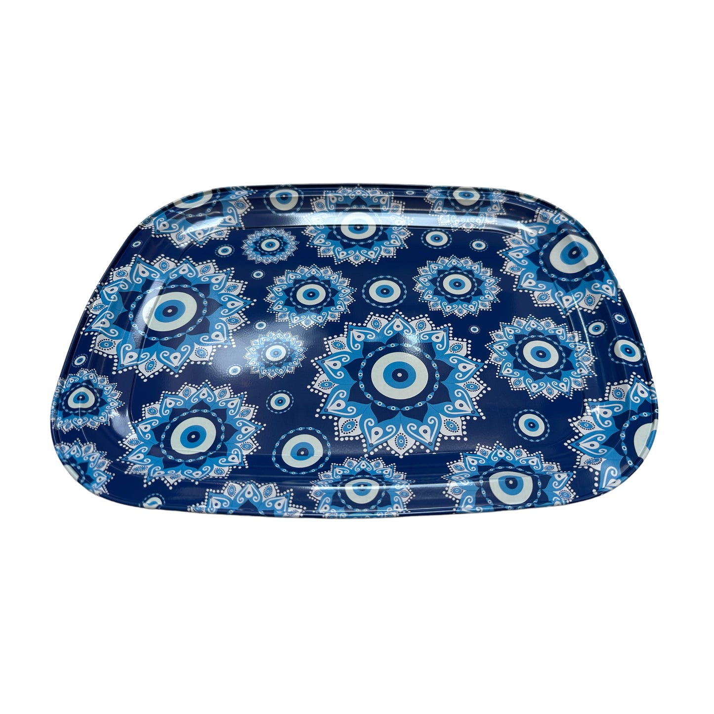 Metal Tray Evil Eye