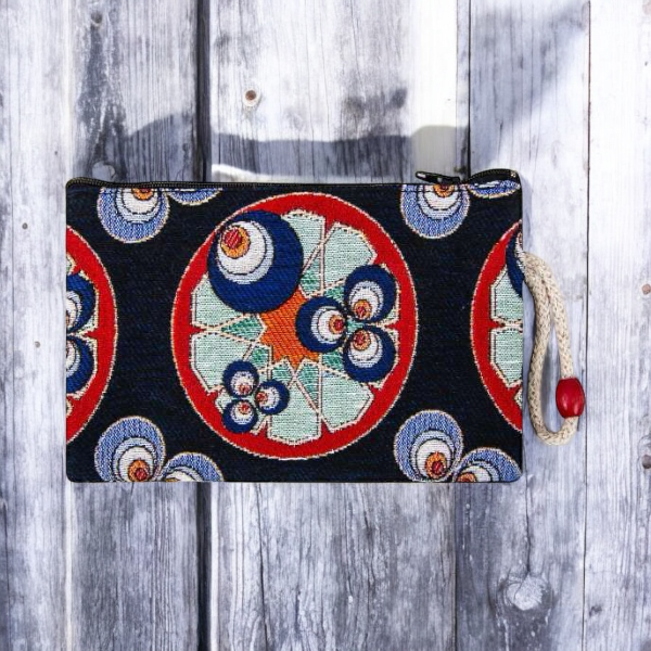 Authentic Tapestry Eyes Pattern Wallet