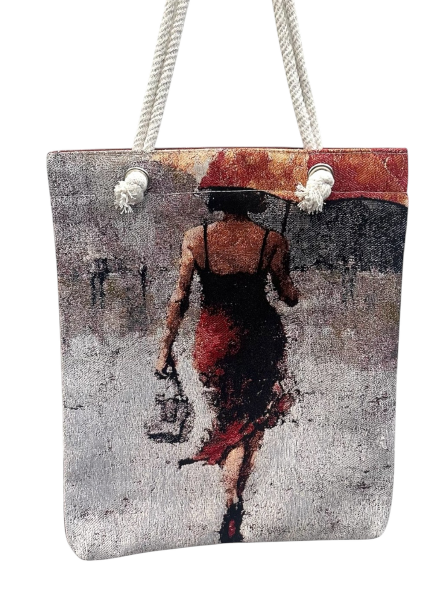 Vintage Tapestry Tote Bag Art Pattern