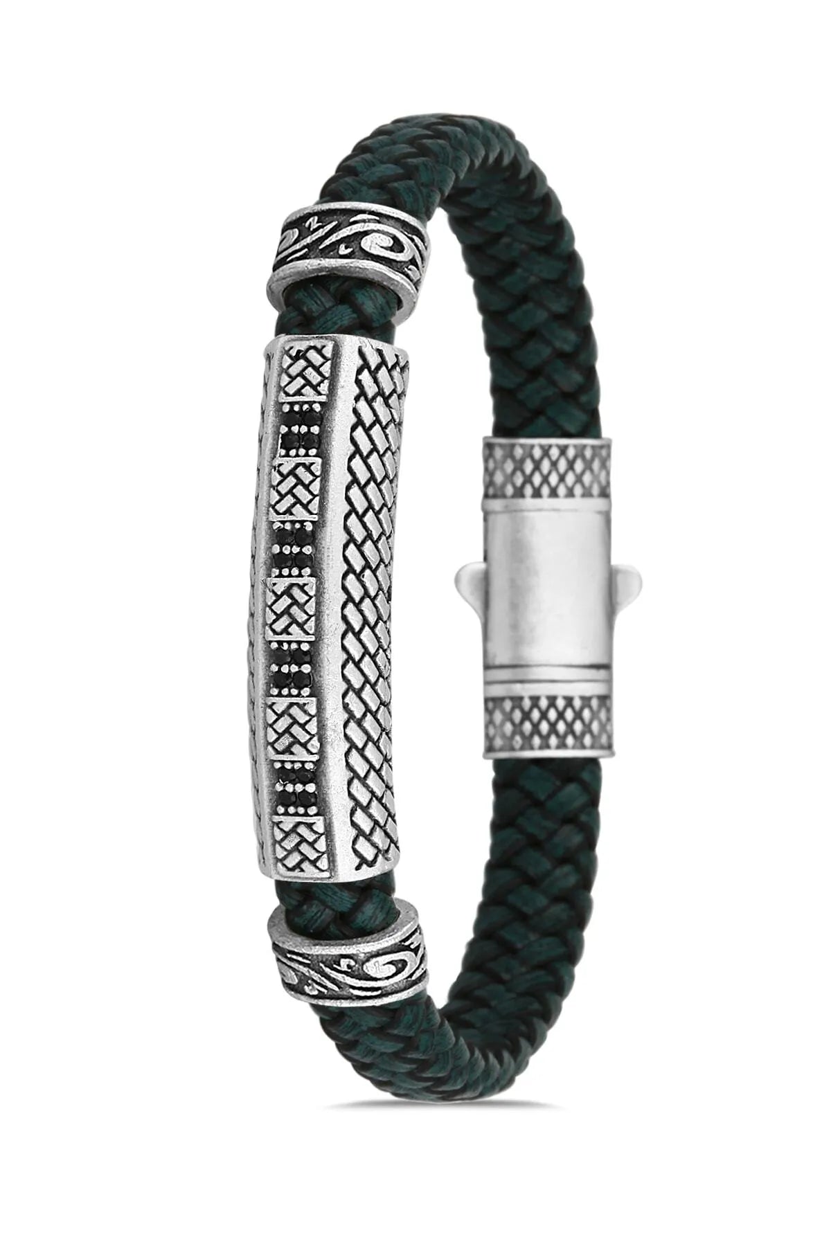 Stainless Steel Bracelet Green